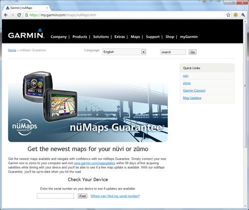 garmin nuvi 255w map updates free download